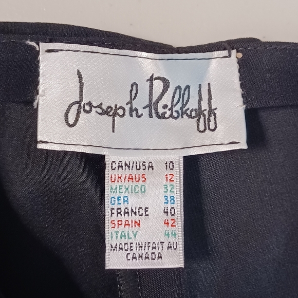 NWT Joseph Ribkoff Classic Black Office Trousers - Picture 9 of 12